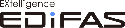 EXtelligence EDIFAS：ロゴ画像
