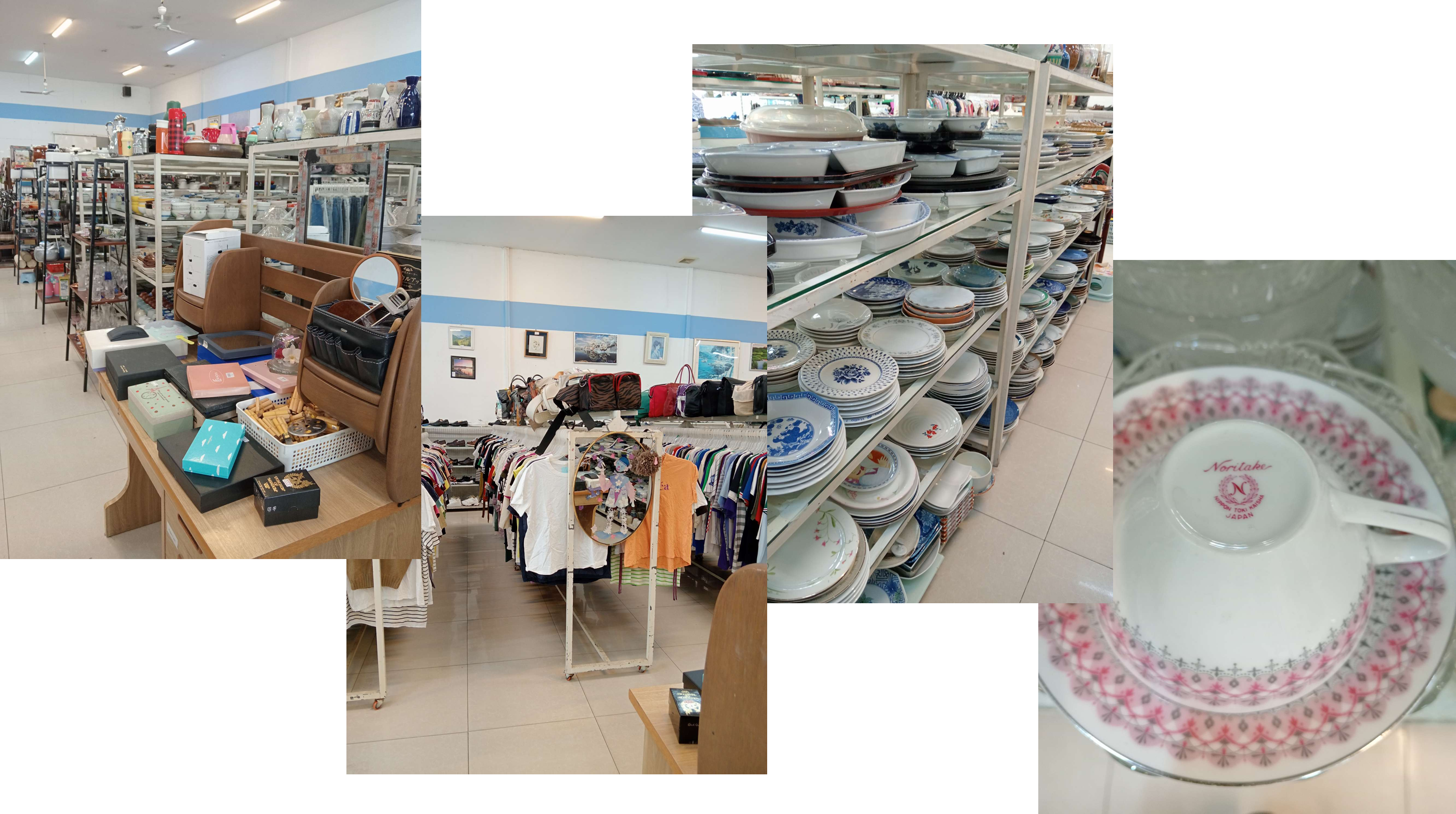 店の内観