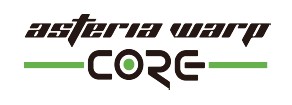 asteria warp core：ロゴ画像